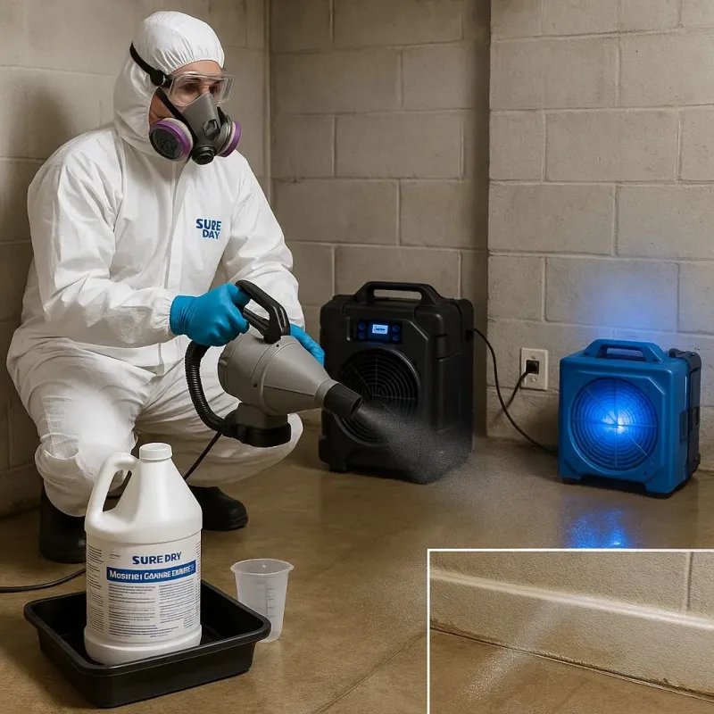 Sanitization and Odor Removal process in Sibley, LA
