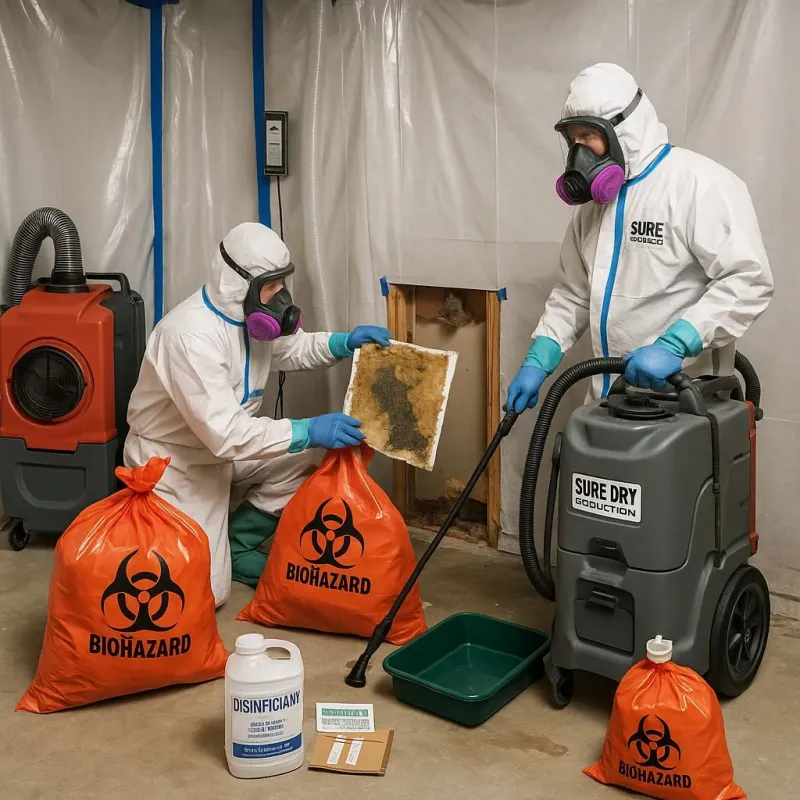 Contaminated Water Handling Protocols process in Sibley, LA