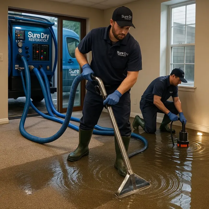 Water Extraction and Removal process in Sibley, LA